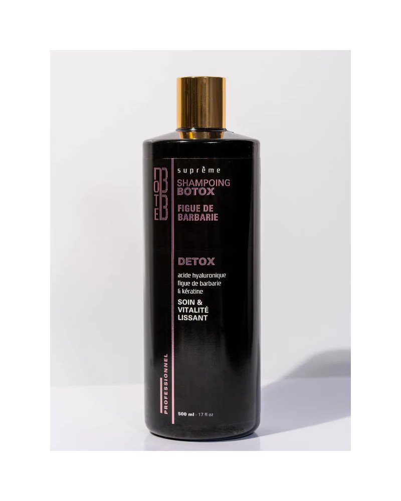 SHAMPOING BOTOX CAPILLAIRE HUILE DE FIGUE DE BARBARIE 500ML